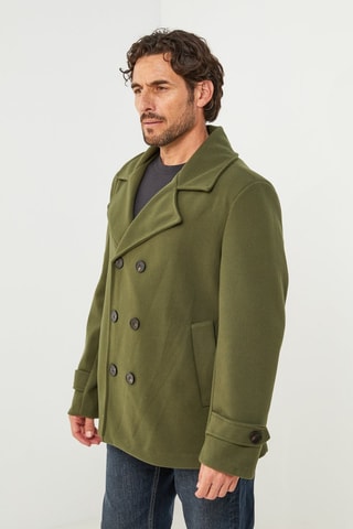 Manteau droit - Kaki