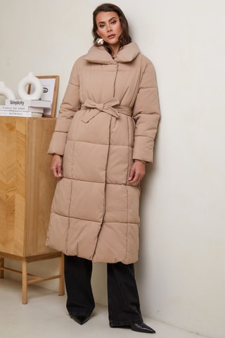 Blusão comprido  - Camel