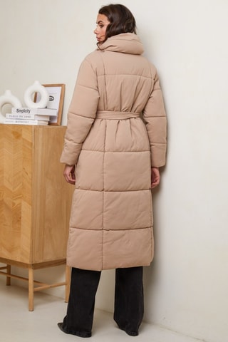 Blusão comprido  - Camel