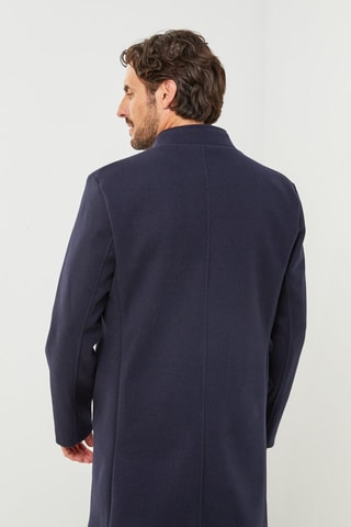 Manteau droit - Bleu marine