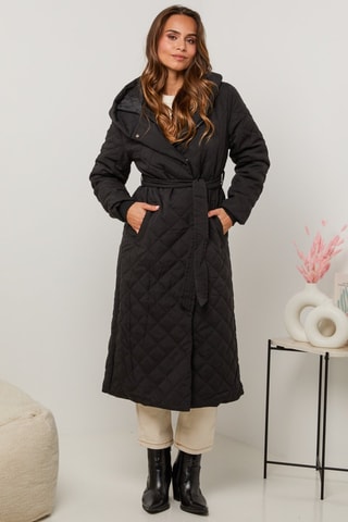 Blusão comprido - Preto