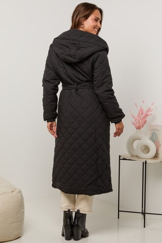 Blusão comprido - Preto