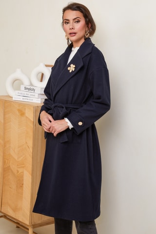 Manteau - Bleu marine