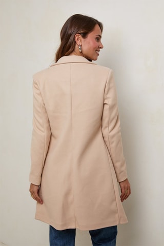 Manteau droit - Beige