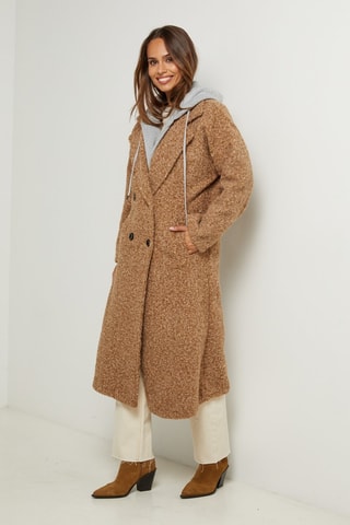 Manteau loose - Camel