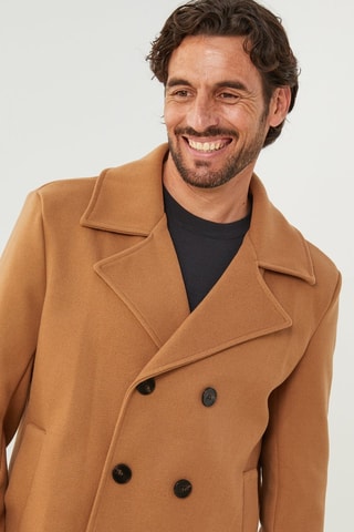 Manteau droit - Camel