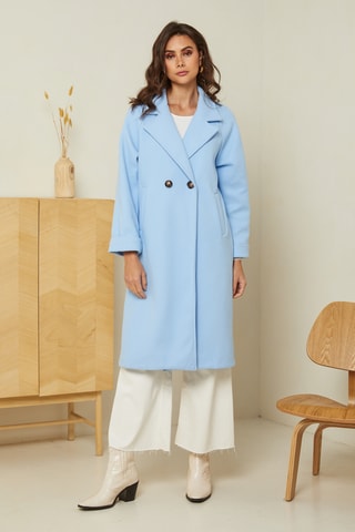 Sobretudo - Azul-celeste