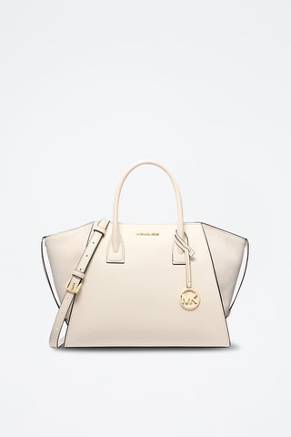 Bolso de piel Avril - Crema