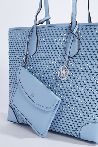 Bolso de piel Eva - Azul claro