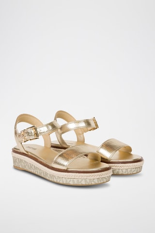 Sandalias con plataforma Richi - Dorado