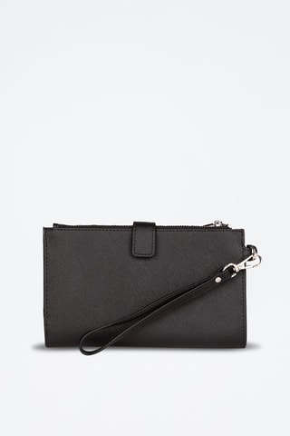 Cartera de piel - Negro