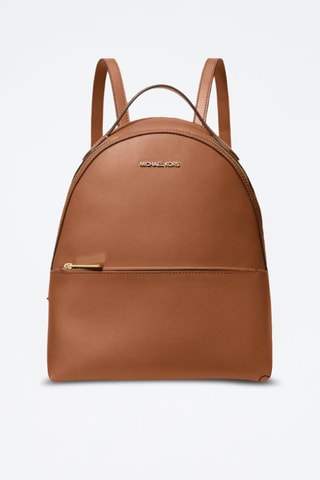 Mochila de piel - Marrón