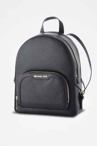 Mochila de piel - Negro