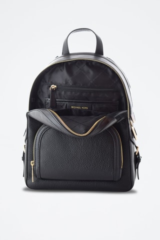 Mochila de piel - Negro