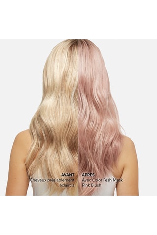 Maschera colorante temporanea - Pink Blush - Rosa pastello - Capelli biondo chiaro o schiariti - 150 ml
