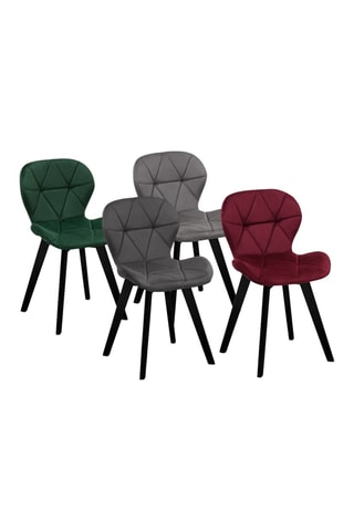 4 sillas de madera Daisy - 46 x 79 x 50 cm