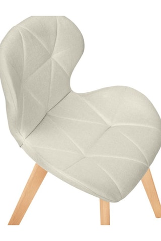 4 sillas de madera y haya Gatsby - 47,5 x 50 x 79 cm