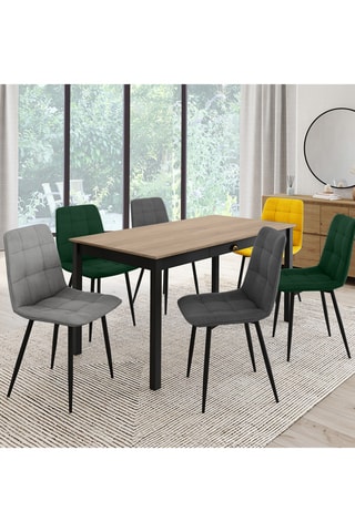 6 sillas Linda - 46 x 55 x 88 cm