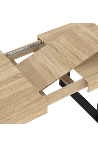 Mesa extensible Brixton - 160 x 75 x 80 cm