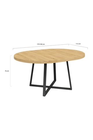 Mesa de comedor - 150 x 110 x 75 cm