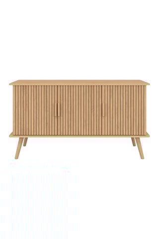 Aparador Faustine de 3 puertas - 110 x 60 x 40 cm