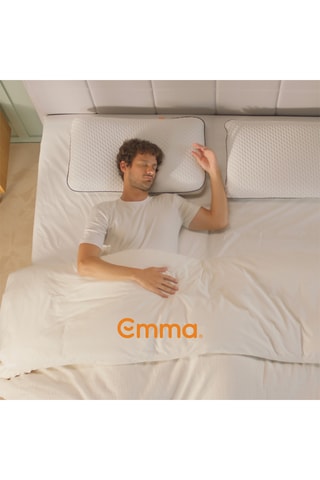 2 oreillers Original Confort Thermorégulant Emma - 2,28 kg - Blanc