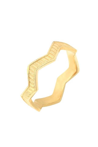 Bague - Plaqué or jaune