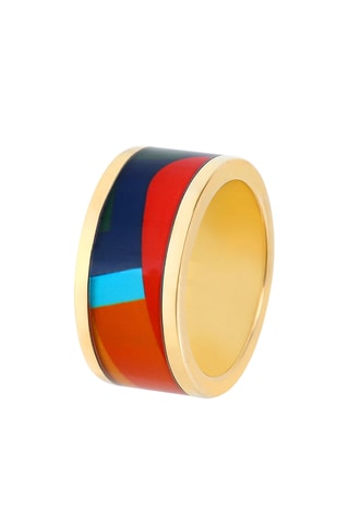 Bague Mosaic Freak - Doré