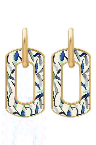 Pendientes Sunflower à Charleston - Dorado