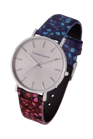 Reloj de cuarzo Miyota 2035 - Azul y rosa