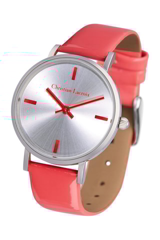 Reloj de cuarzo Miyota 2025 - Coral y plateado