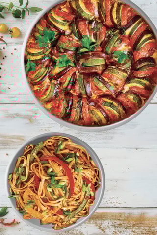 3 Roestvrijstalen Koekenpannen en 1 Afneembare Steel - 20 / 24 / 26 cm