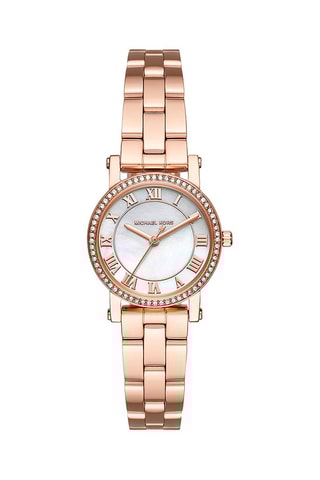 Orologio al quarzo in acciaio Norie - Dorato rosa