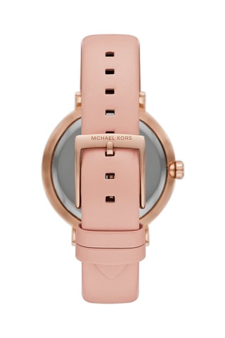 Orologio al quarzo in pelle Addyson - Rosa