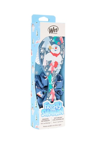 Brosse et chouchou Frosty - Bleu