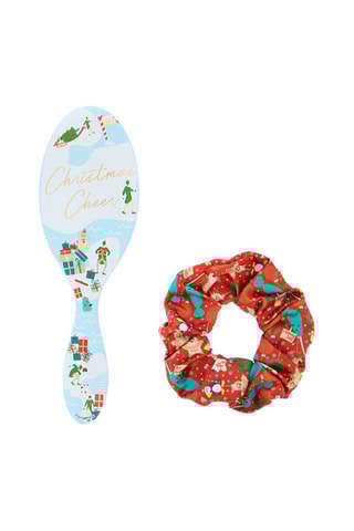 Brosse et chouchou Elf - Rouge