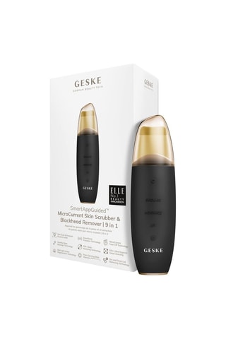 Spatule exfoliante pour la peau et extracteur de points noirs à microcourant 9-en-1