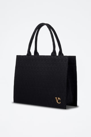 Borsa a mano Caserta - Nero