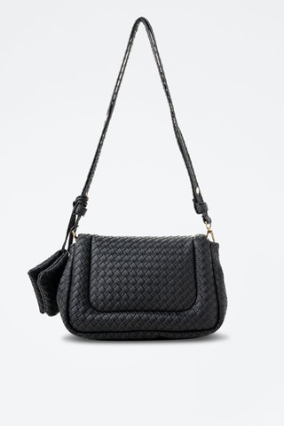 Borsa a tracolla Genoa - Nero