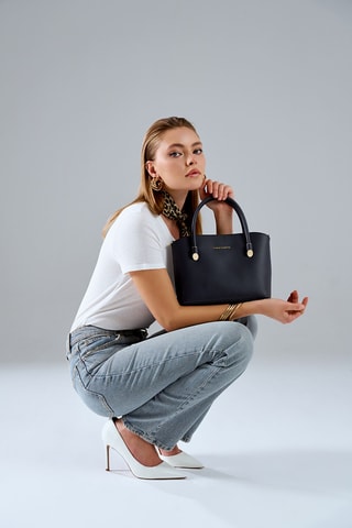 Borsa a mano Ravenna - Blu scuro