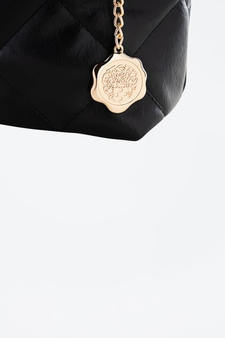 Borsa a spalla Milan - Nero