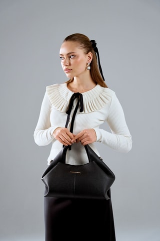 Borsa a mano Capri - Nero