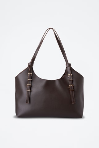 Borsa a spalla Cremona - Marrone scuro