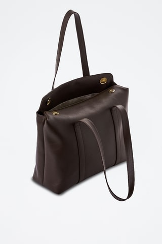 Borsa a spalla Taranto - Marrone scuro