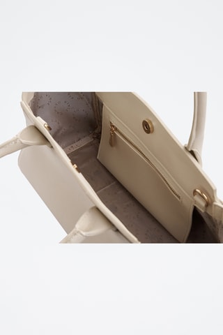 Borsa a mano Messina - Ecrù