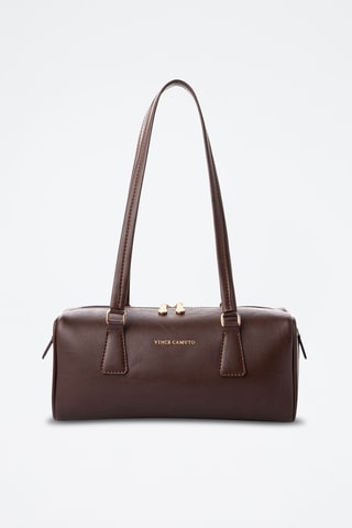 Borsa a spalla Treviso - Marrone