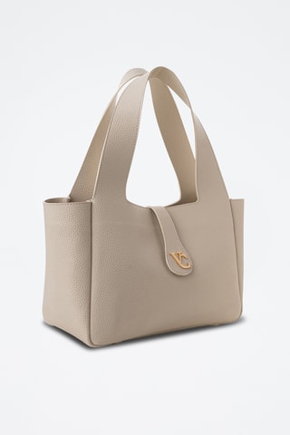 Borsa a spalla L'Aquila - Beige