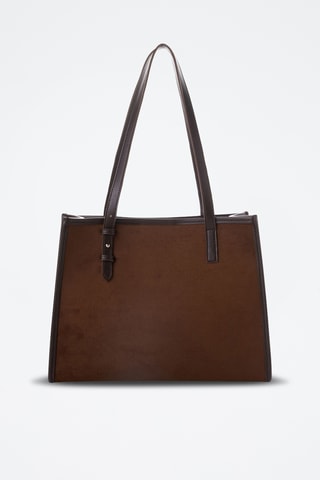 Borsa a spalla Piacenza - Marrone