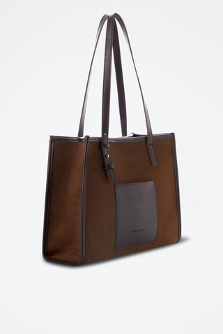 Borsa a spalla Piacenza - Marrone