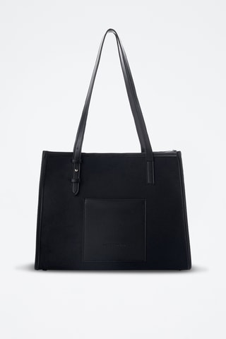 Borsa a spalla Piacenza - Nero